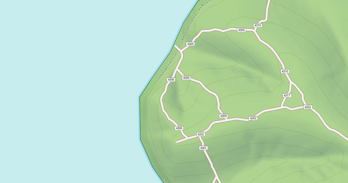 Map preview of USFS Motor Vehicle Use Map Trails 19376