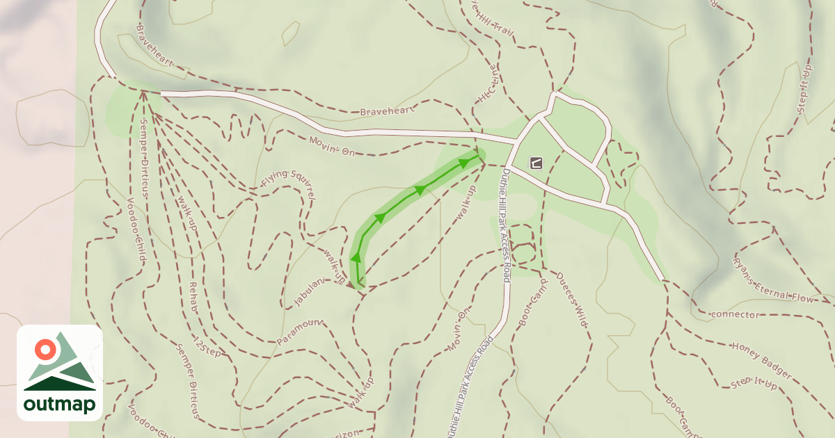 Map of Luna Lines (Pop-up Jump Line)