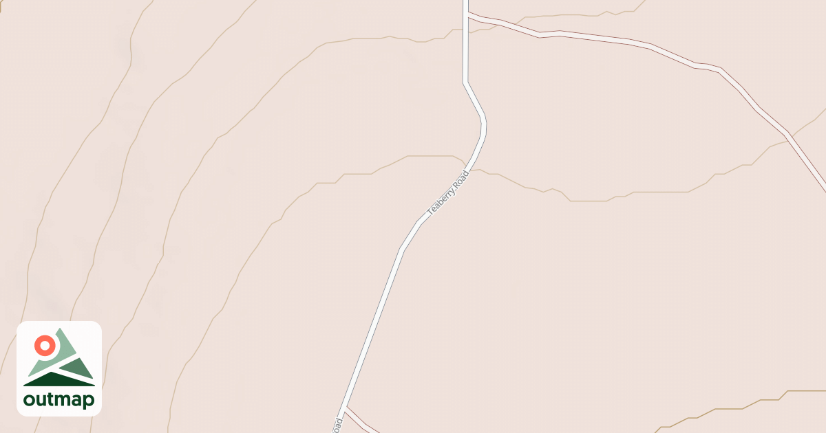 Map of Michaux State Forest – Snowmobile Trail System (Southern)