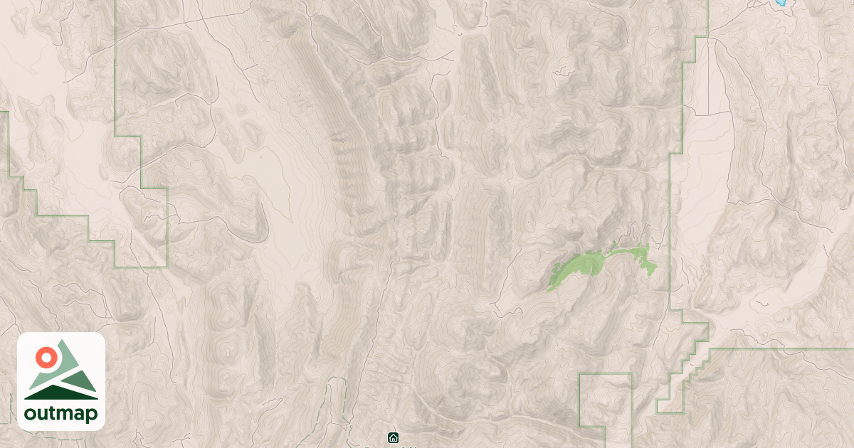 Map of DIAMOND CREEK