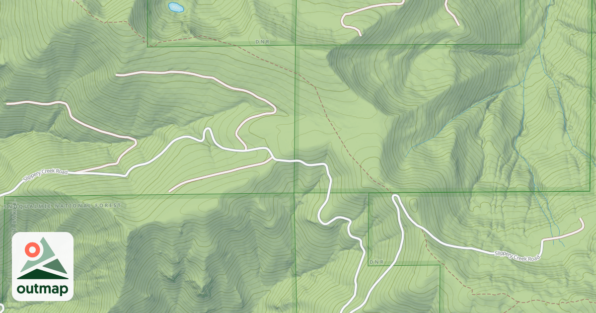 Map of GRASS MOUNTAIN TRAIL