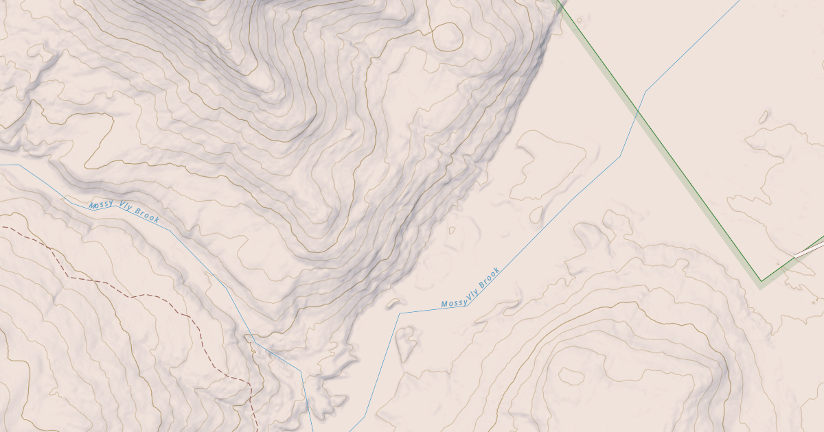 Map preview of Mossy Vly Spur