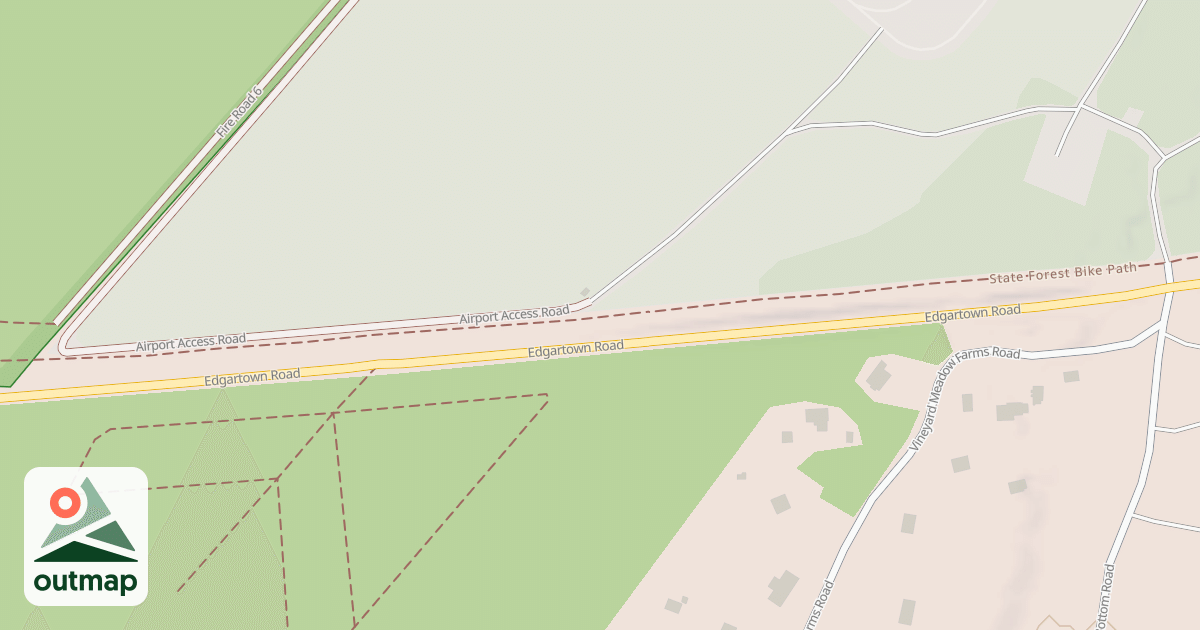 Map of Correllus Bike Path
