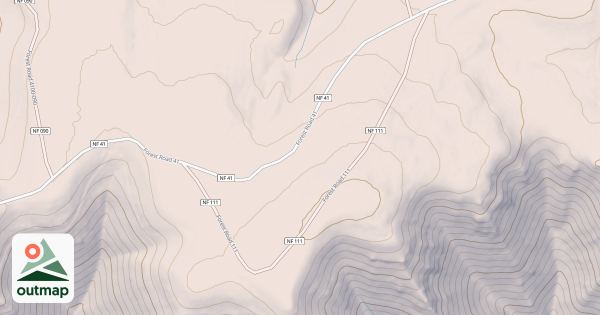 Map of ELK POINT VIEWPOINT
