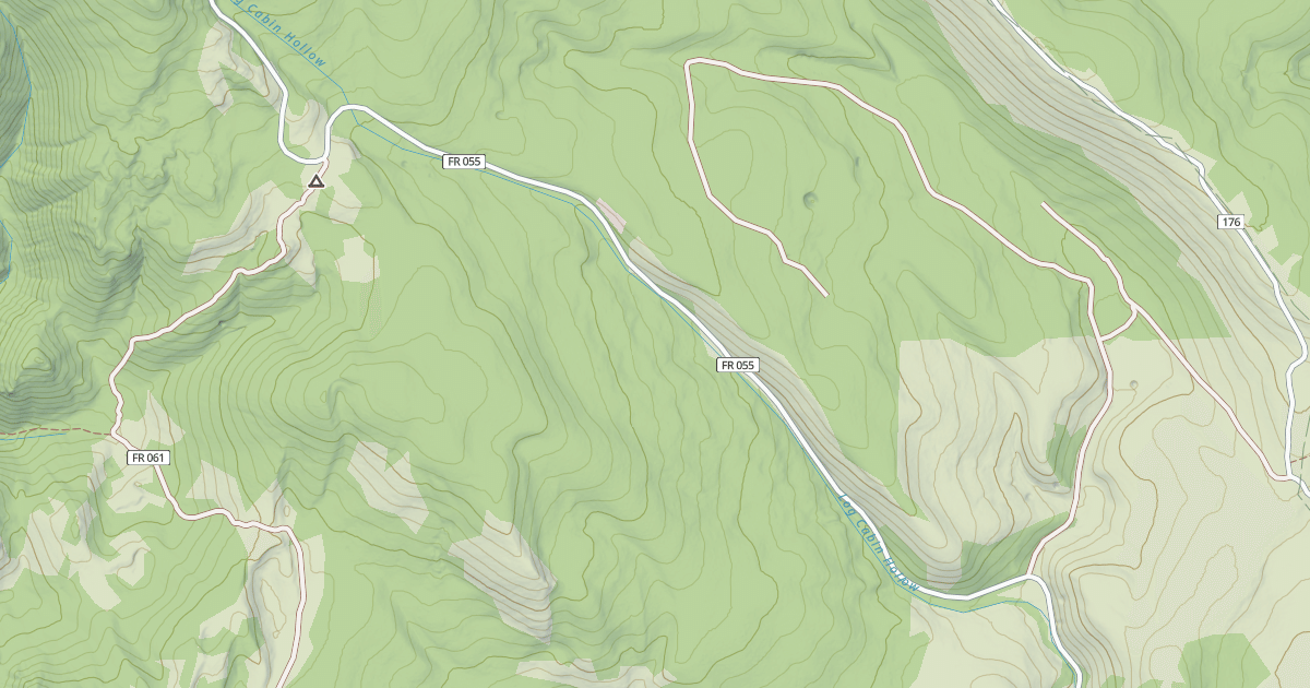 Map preview of Sinks Trail Winter Sport