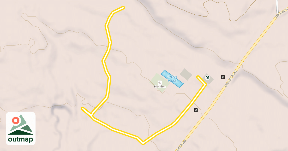 Map of Chloe's Cascade