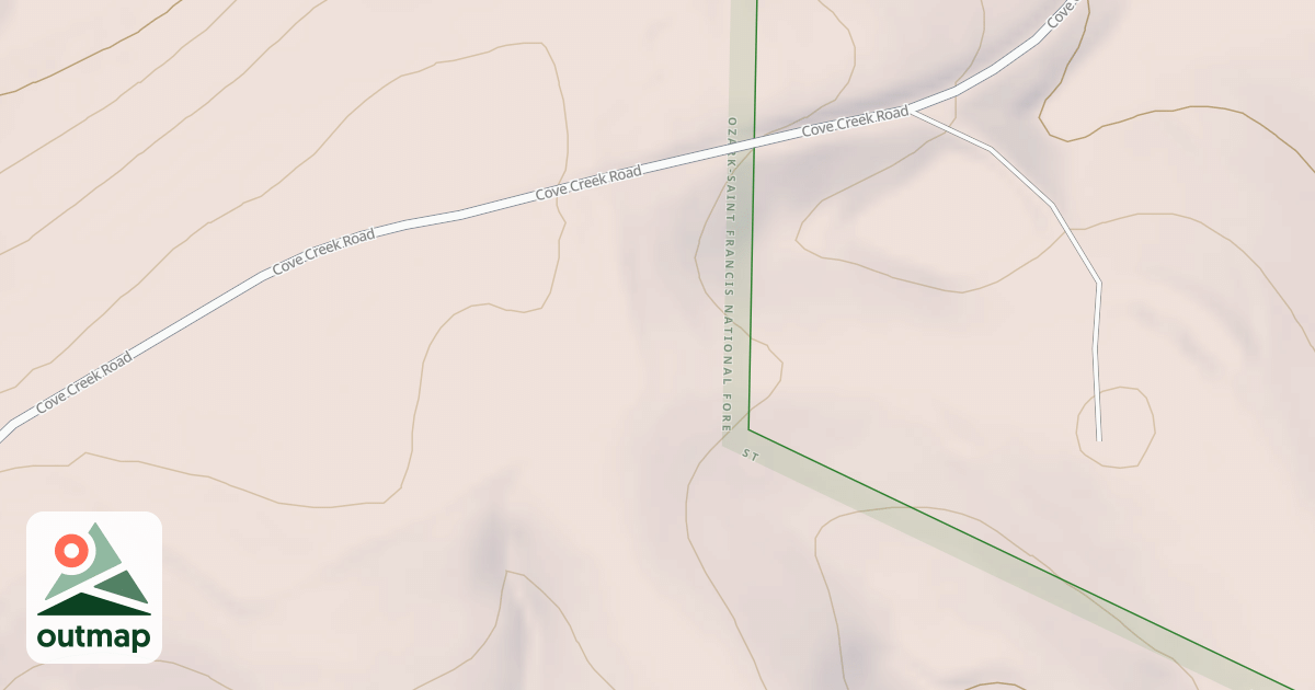Map of USFS National Forest System Roads {F6230678-5570-4D89-8DF3-B2A1A7029A87}