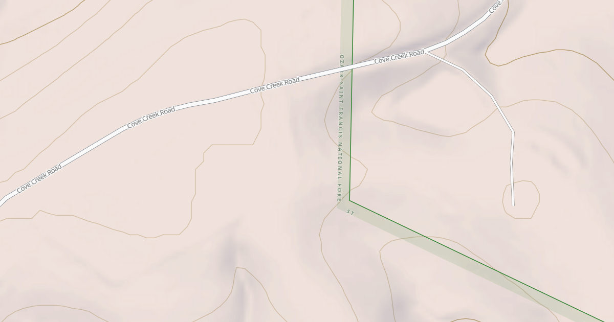 Map preview of USFS National Forest System Roads {F6230678-5570-4D89-8DF3-B2A1A7029A87}