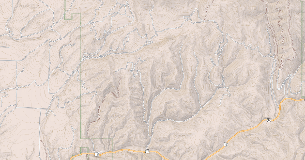 Map preview of CABIN GULCH-NORTH FORK