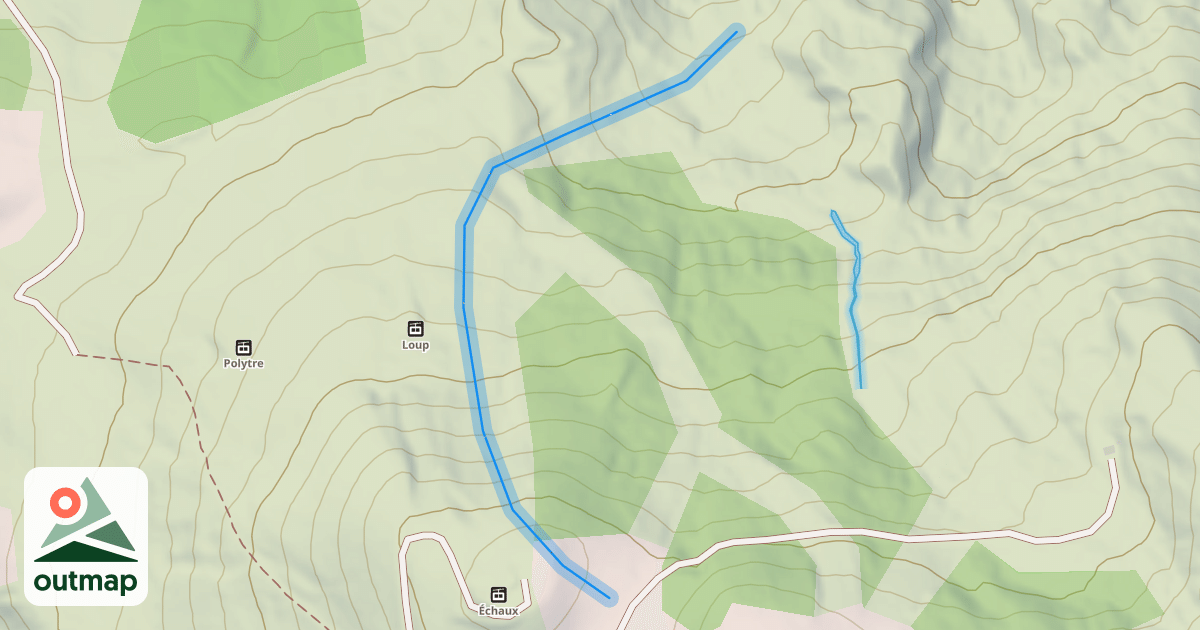 Map of Loup
