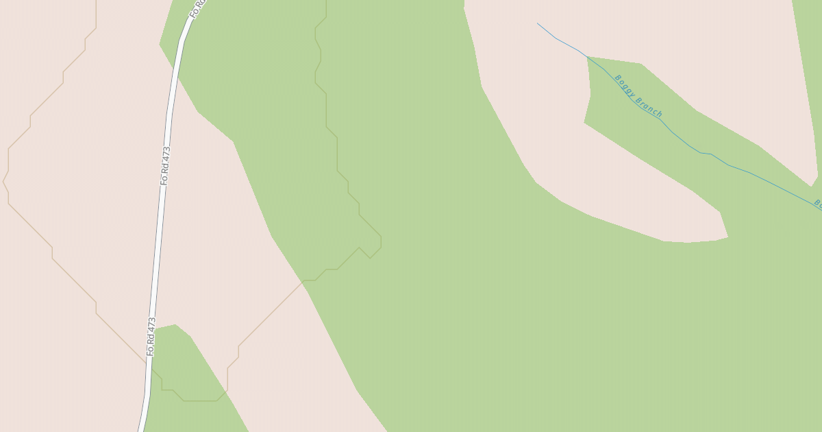 Map preview of USFS National Forest System Roads {14A3733A-013A-4128-A36D-F018FE1D18EA}
