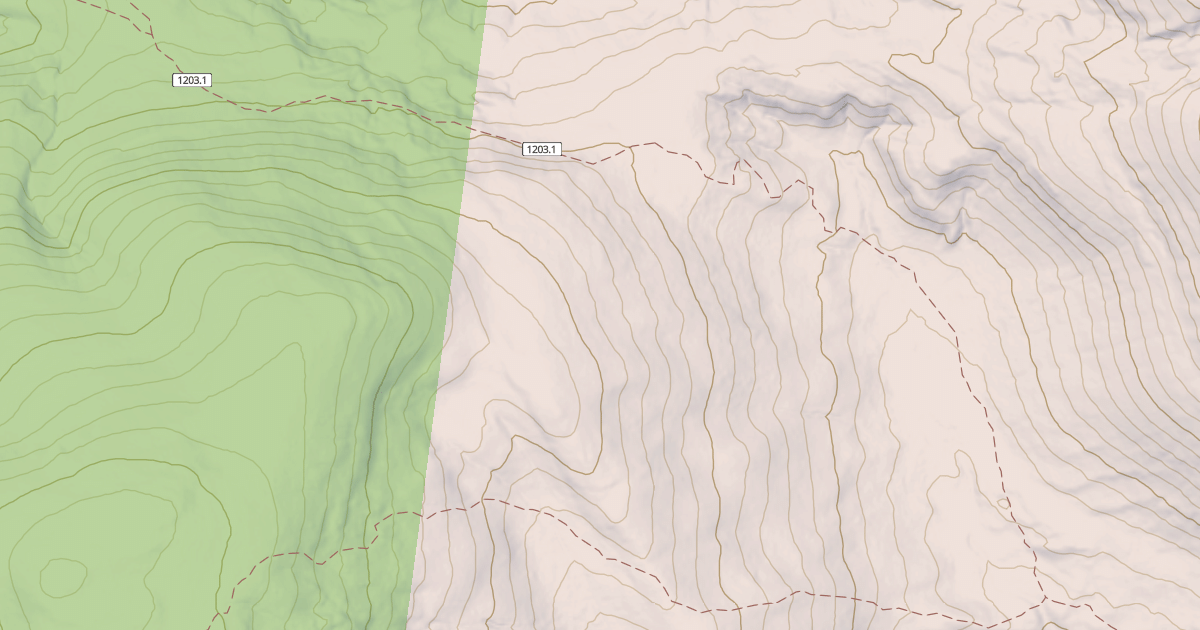 Map preview of Farwell Mtn