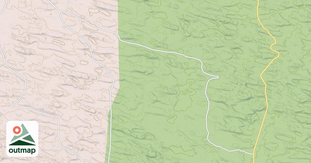 Map of USFS Motor Vehicle Use Map Roads {FBEE9369-EB86-47EC-86CC-EF5CE463A331}