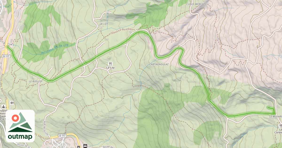 Map of Biolley