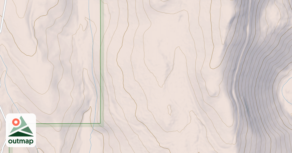 Map of COTTONWOOD SPUR