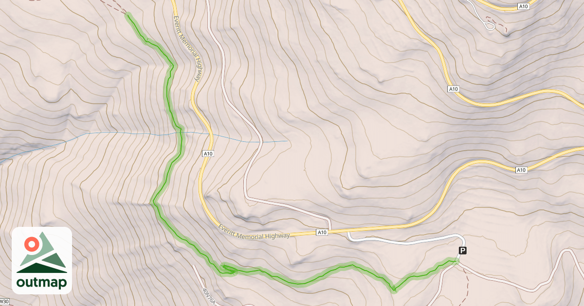 Map of Muir's Ascension