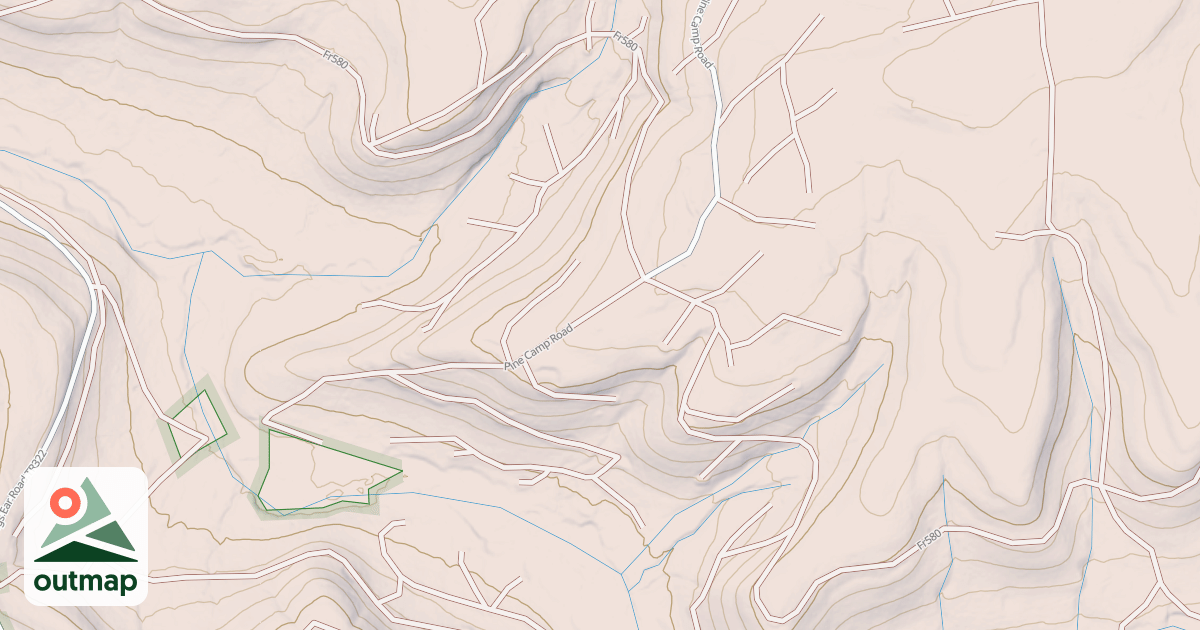 Map of SPRING CREEK