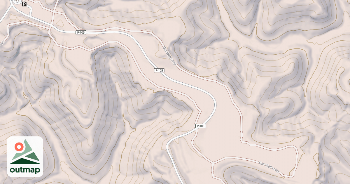 Map of GAS WELL LOOP
