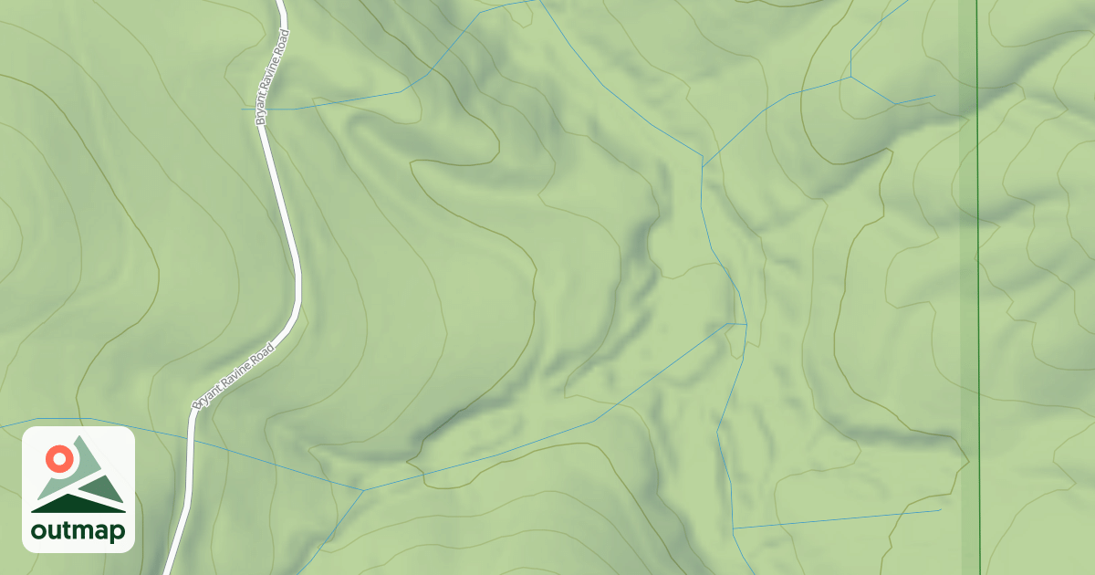 Map of FEATHER FALLS SPUR A