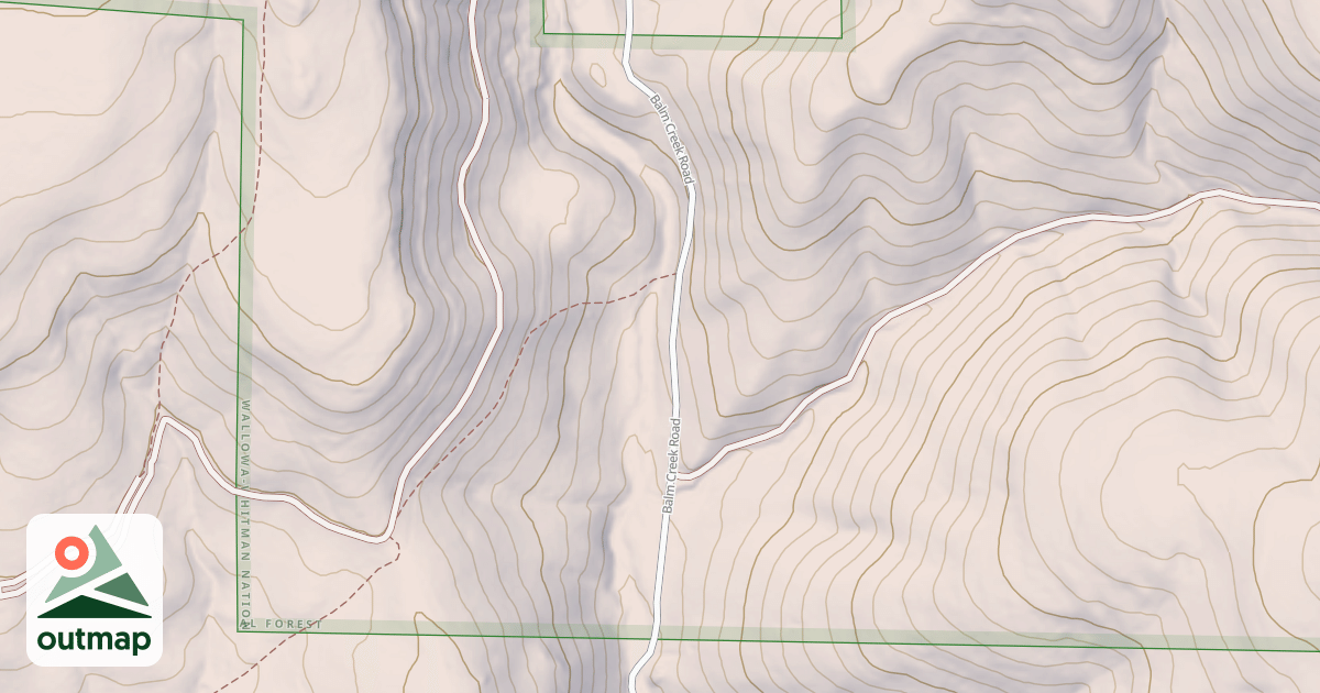 Map of S 793 BALM CR