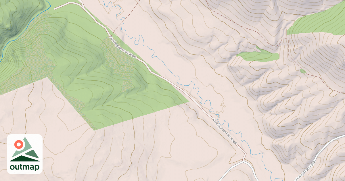 Map of CUNNINGHAM PARK