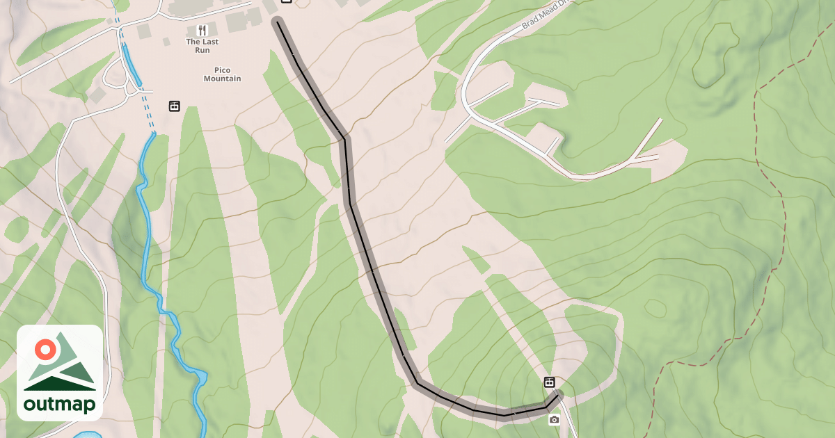 Map of B Slope