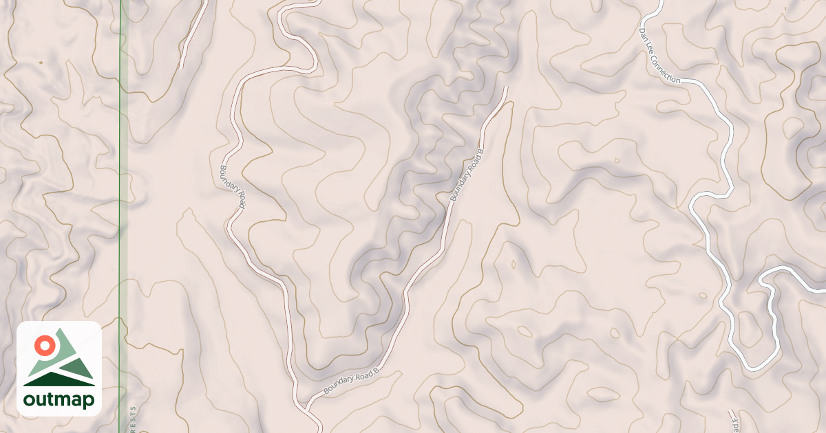 Map of BOUNDARY B