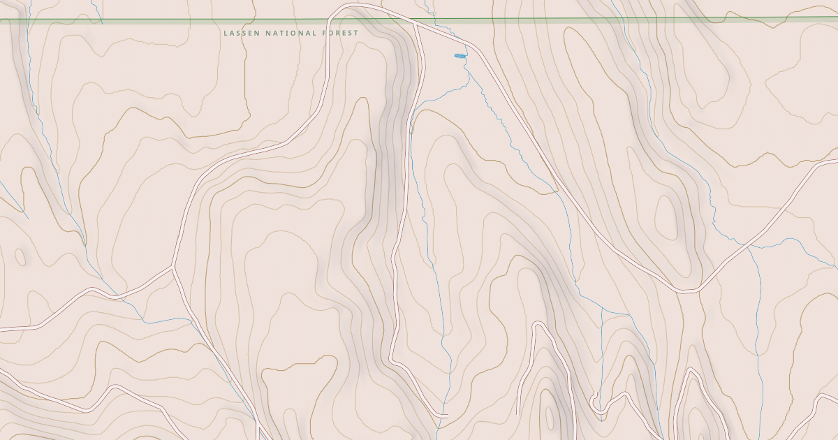 Map preview of CORRAL VALLEY SPUR