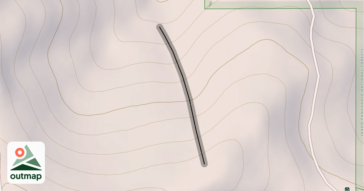 Map of Upper Fork