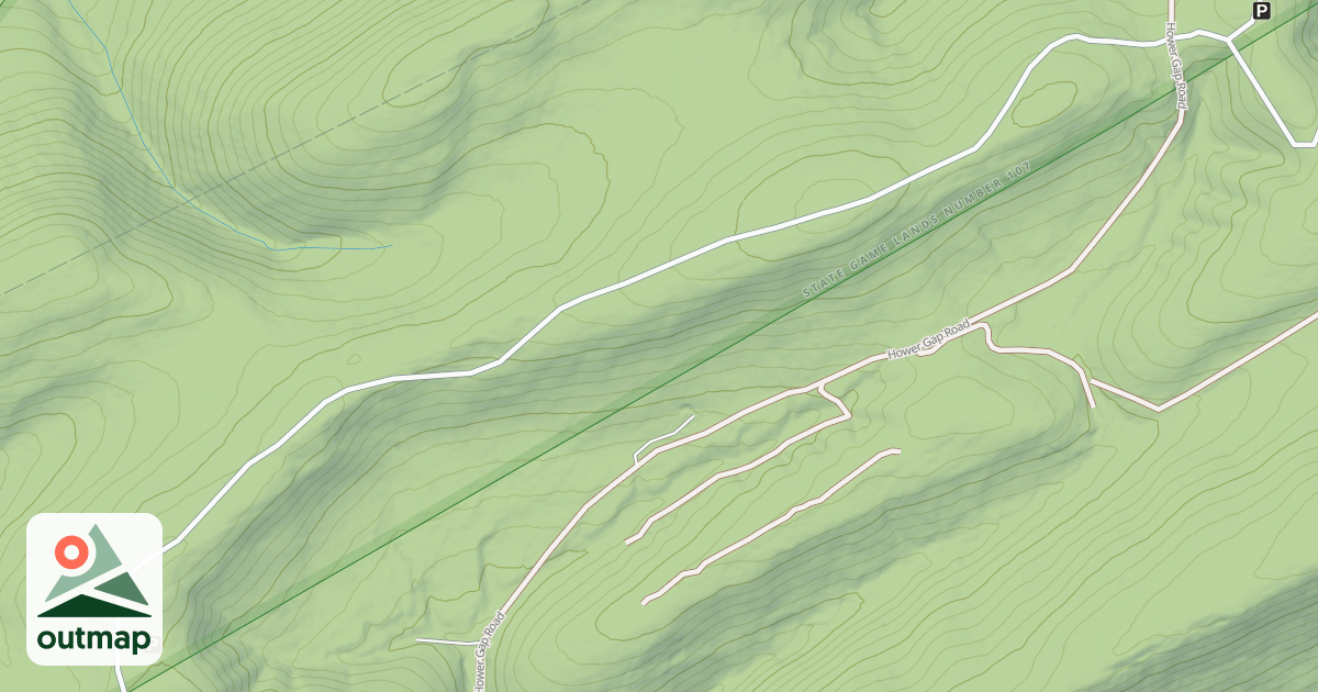 Map of Racetrack Rd