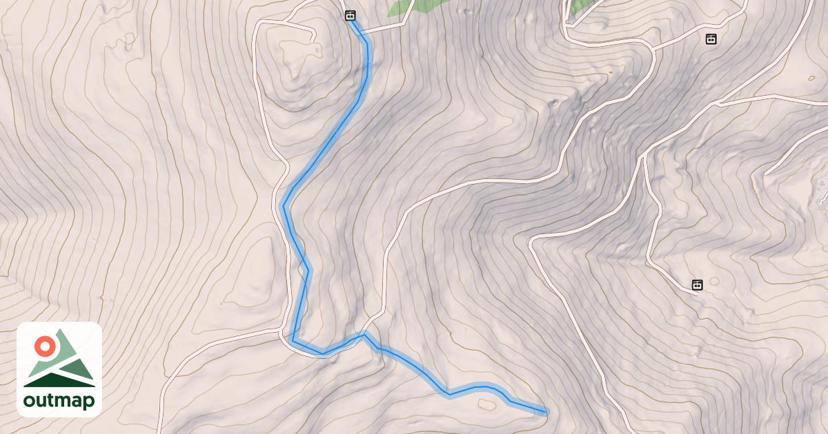 Map of Between the Peaks