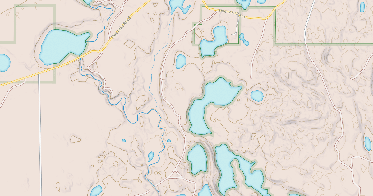 Map preview of DOE LAKE SPUR F