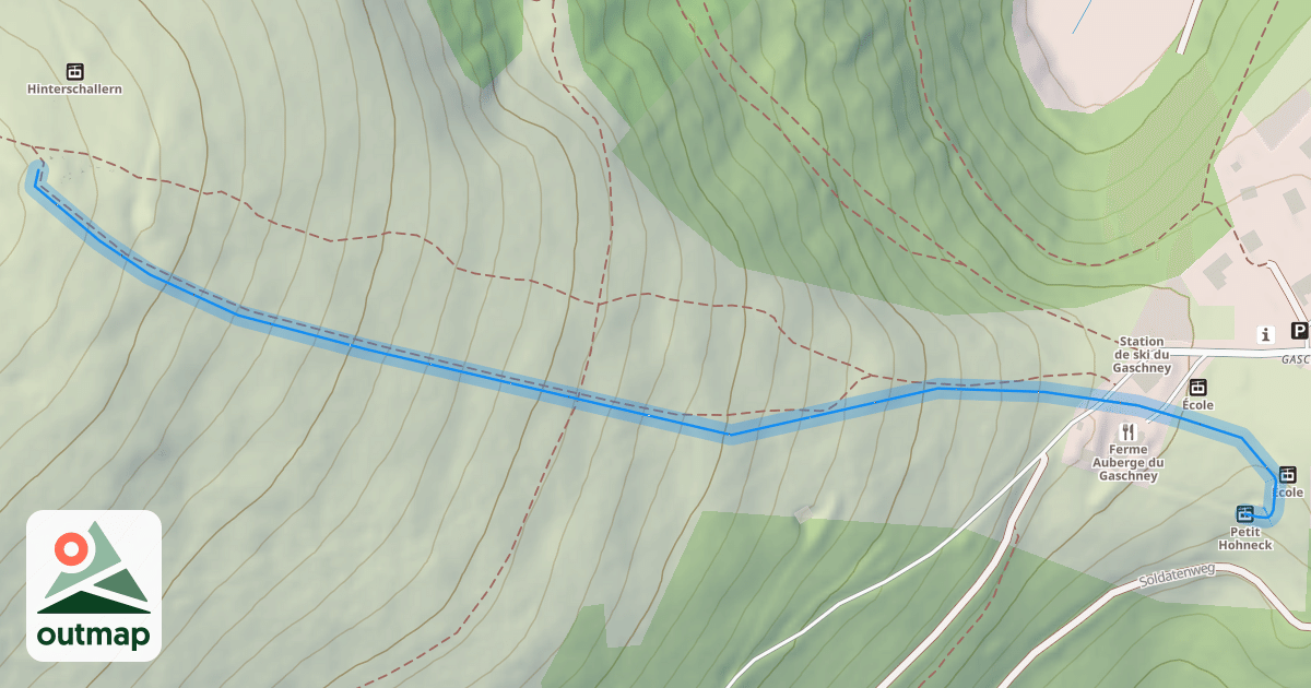 Map of La Face