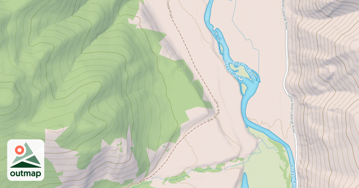 Map of FOREST PARK FEEDGROUND