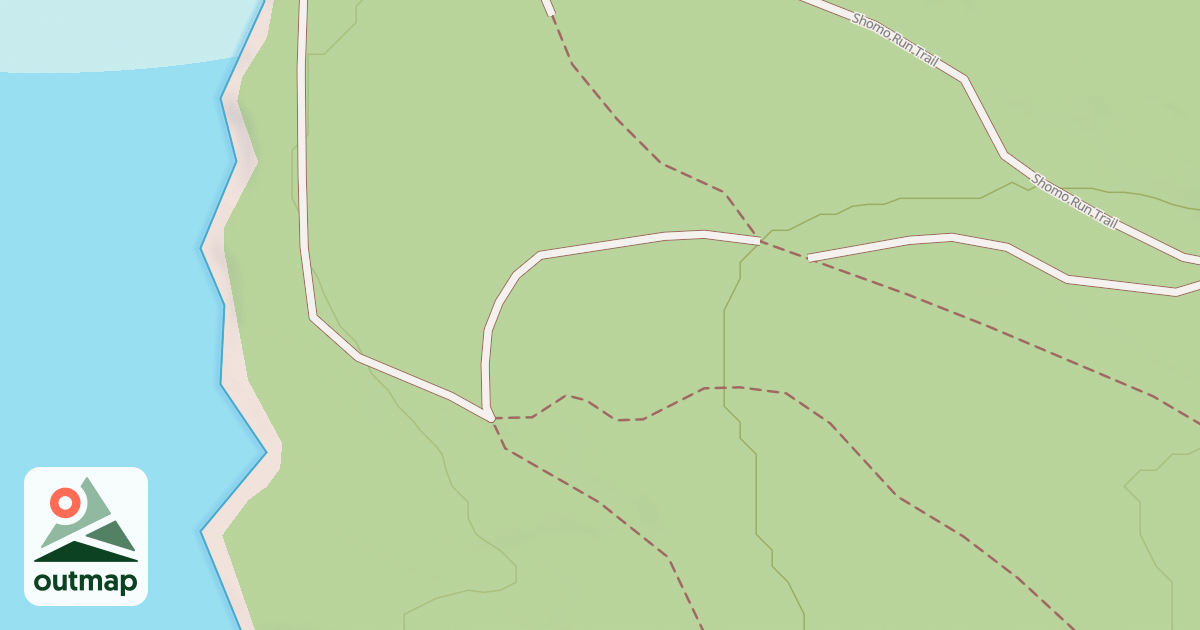 Map of Prince Gallitzin State Park Trails