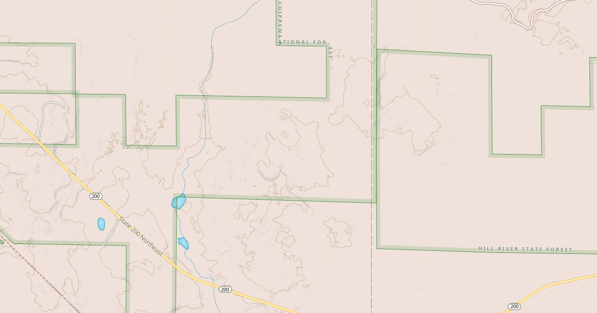 Map preview of MN 200 SPUR 2751
