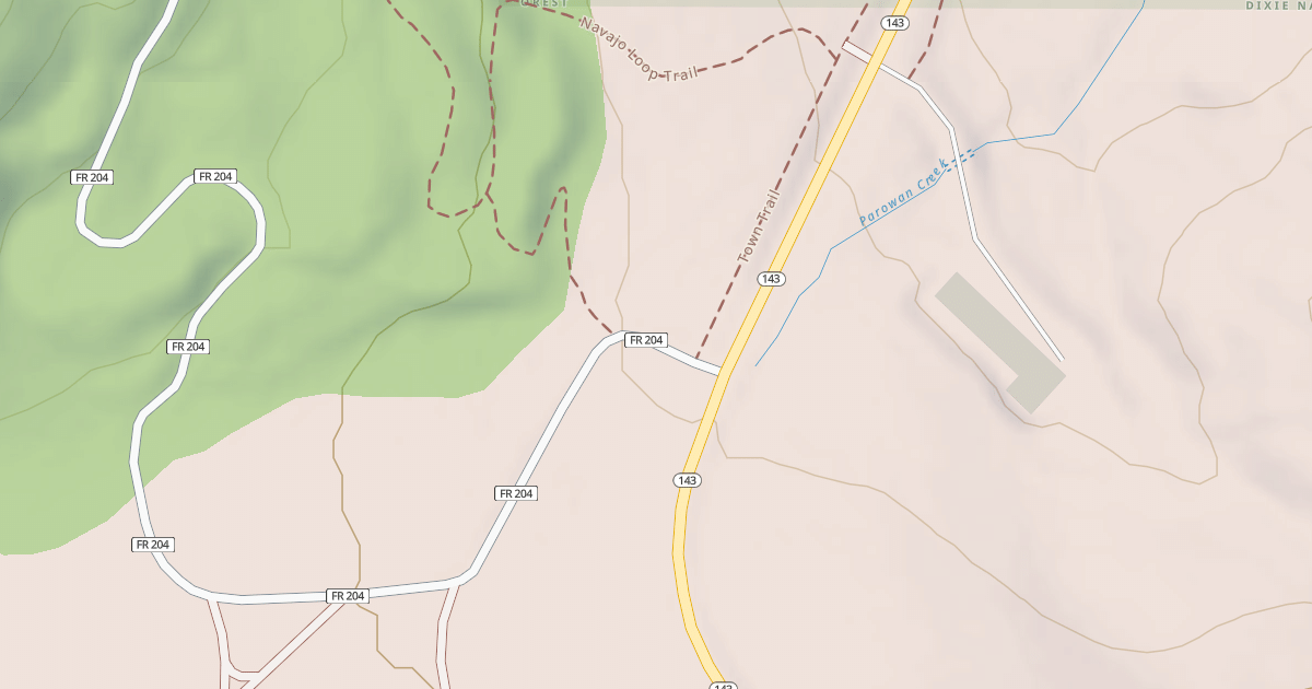 Map preview of Navajo Point