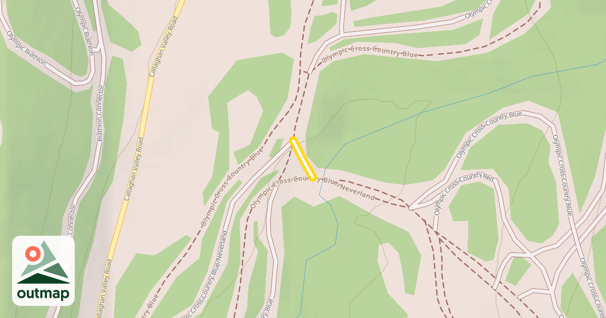 Map of Neverland Trail