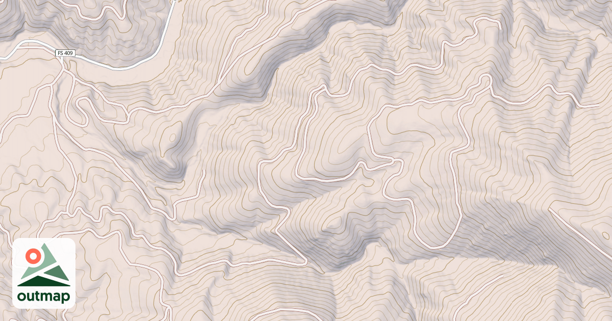 Map of DITCH MIDDLE
