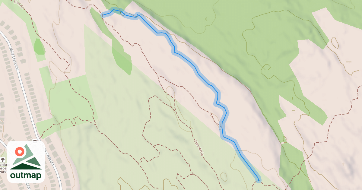 Map of Alternate Entrance and Exit
