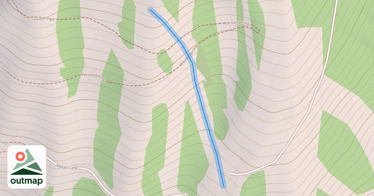 Map of Brick's Island