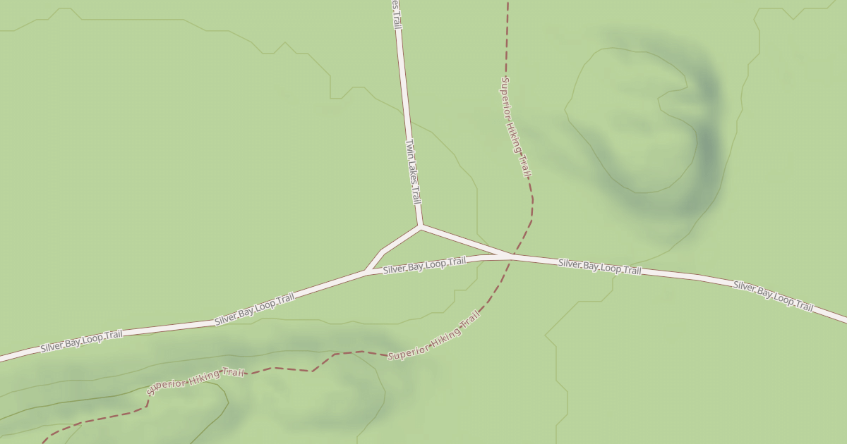 Map preview of Red Dot Trail