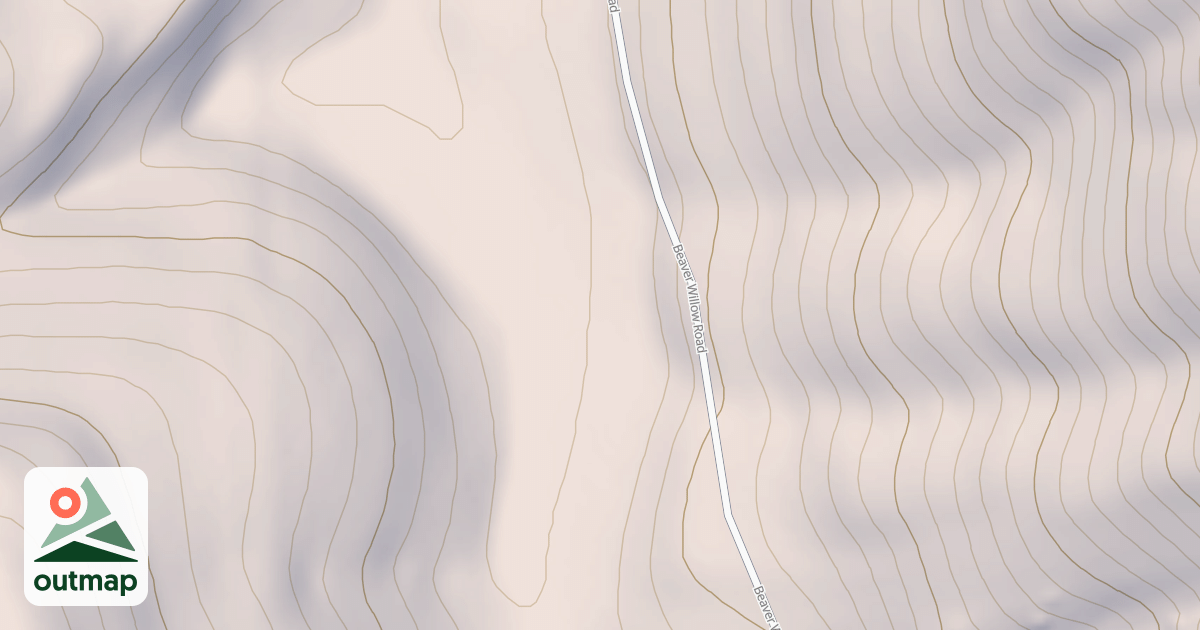 Map of BEAVER CR DISPERSED M