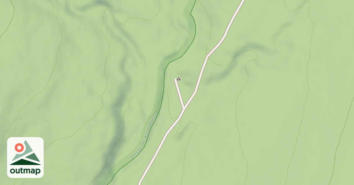 Map of TEXAS GAP SPUR