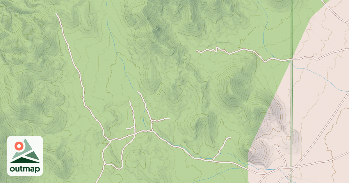 Map of CHESTNUT MINE
