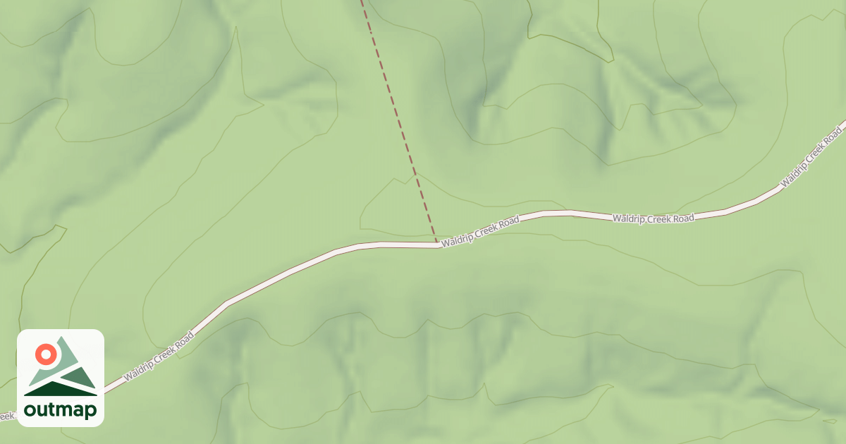 Map of RANSBURG B.S. CAMP  NORTHEAST