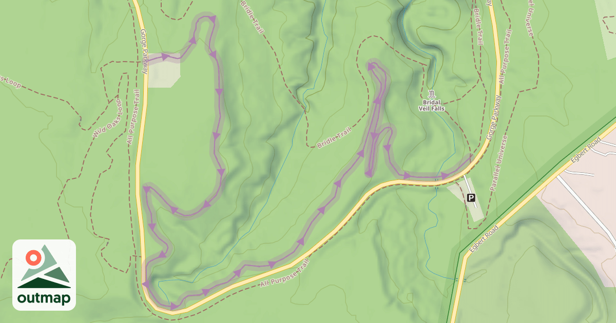 Map of Eddie's Wildlife Pass