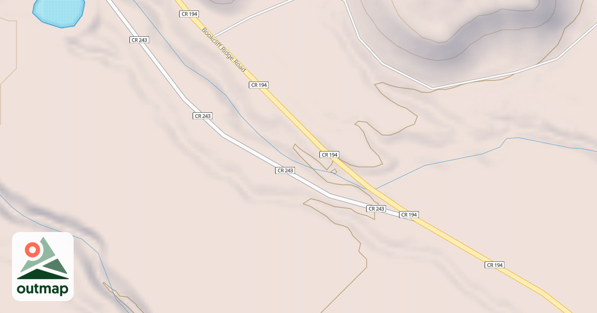 Map of BLM National GTLF Public Motorized Roads 1820abec-8139-4a60-8033-023910385b7a