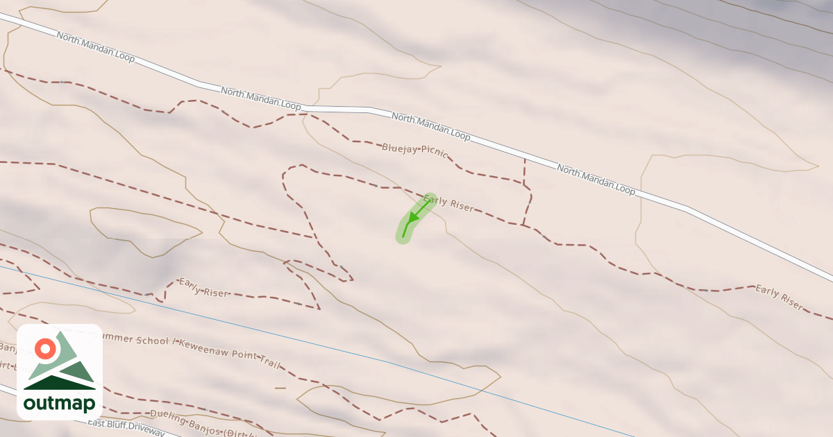 Map of Small Drop Line