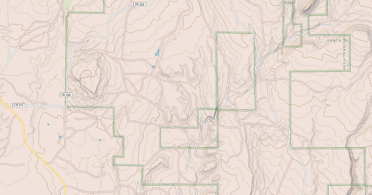 Map preview of GLORIETA MESA